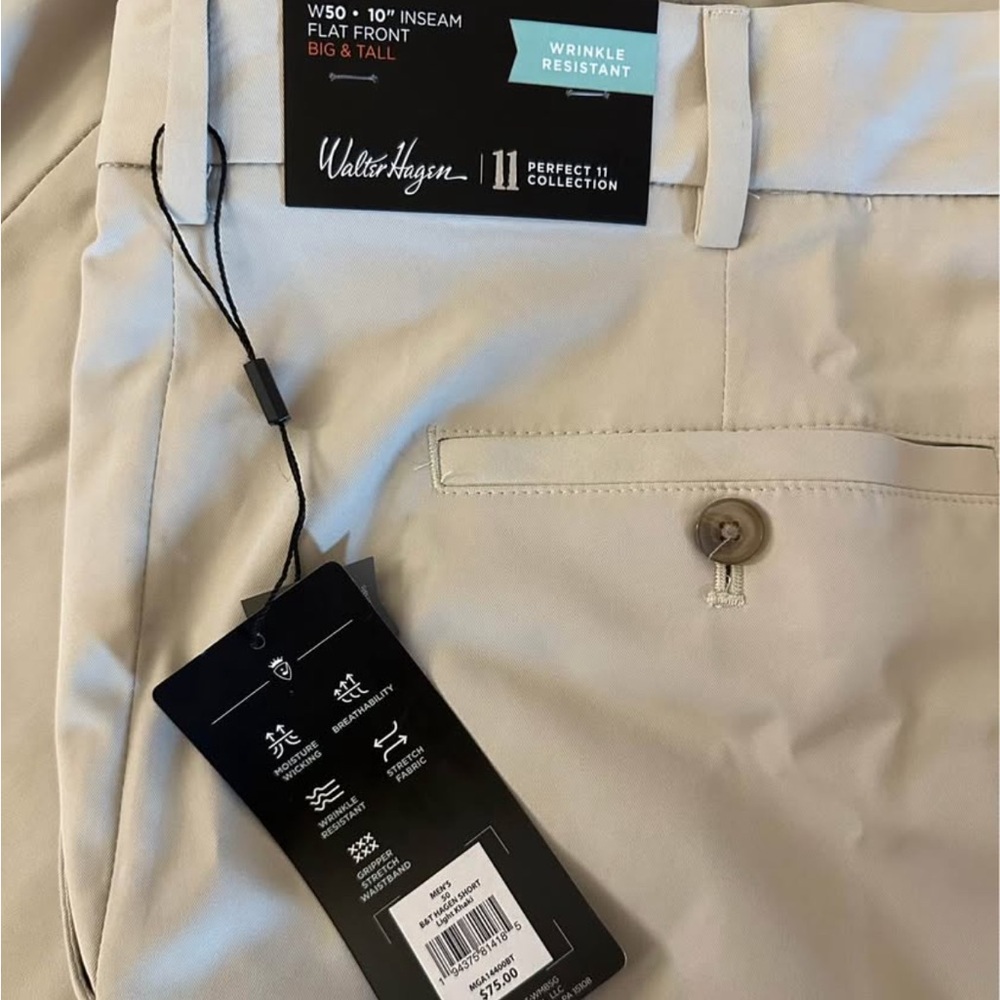 Walter Hagen Men's W50 & 10” Shorts